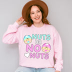 Nuts Or No Nuts - Gender Reveal Unisex Crewneck T-Shirt Sweatshirt Hoodie