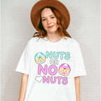 Nuts Or No Nuts - Gender Reveal Unisex Crewneck T-Shirt Sweatshirt Hoodie