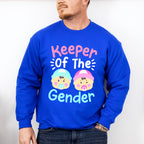 Keeper Of The Gender Baby - Gender Reveal Unisex Crewneck T-Shirt Sweatshirt Hoodie