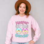 Keeper Of The Gender Baby - Gender Reveal Unisex Crewneck T-Shirt Sweatshirt Hoodie