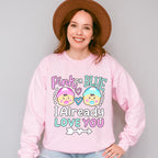I Already Love You - Gender Reveal Unisex Crewneck T-Shirt Sweatshirt Hoodie