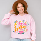 Happy Birthday - Birthday Unisex Crewneck T-Shirt Sweatshirt Hoodie
