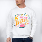 Happy Birthday - Birthday Unisex Crewneck T-Shirt Sweatshirt Hoodie