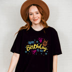 Happy Birthday To You Yellow Design - Birthday Unisex Crewneck T-Shirt Sweatshirt Hoodie