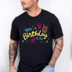 Happy Birthday To You Yellow Design - Birthday Unisex Crewneck T-Shirt Sweatshirt Hoodie