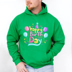 Happy Birthday Colorful Design - Birthday Unisex Crewneck T-Shirt Sweatshirt Hoodie