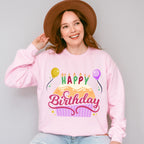 Happy Birthday Cake Design - Birthday Unisex Crewneck T-Shirt Sweatshirt Hoodie