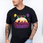 Happy Birthday Cake Design - Birthday Unisex Crewneck T-Shirt Sweatshirt Hoodie