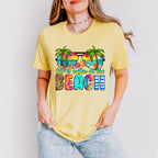 Life Is Better At The Beach - Summer Theme Unisex Crewneck T-Shirt Sweatshirt Hoodie