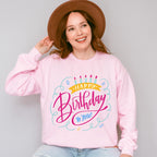 Happy Birthday To You Design - Birthday Unisex Crewneck T-Shirt Sweatshirt Hoodie