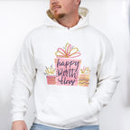 Happy Birthday Boxes - Birthday Unisex Crewneck T-Shirt Sweatshirt Hoodie