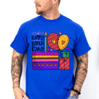 Happy Birthday Cake and Gifts - Birthday Unisex Crewneck T-Shirt Sweatshirt Hoodie