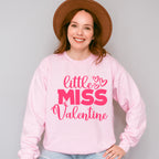 Little Miss Valentine - Valentine's Day Unisex Crewneck T-Shirt Sweatshirt Hoodie