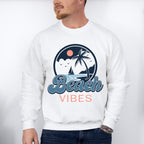 Beach Vibes - Summer Theme Unisex Crewneck T-Shirt Sweatshirt Hoodie