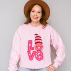 Love Heart Design - Valentine's Day Unisex Crewneck T-Shirt Sweatshirt Hoodie