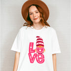 Love Heart Design - Valentine's Day Unisex Crewneck T-Shirt Sweatshirt Hoodie