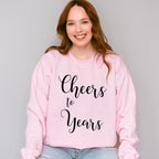 Cheers To Years - Anniversary Unisex Crewneck T-Shirt Sweatshirt Hoodie