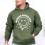 Badass Bonus Dad Smiley Design - Father's Day Unisex Crewneck T-Shirt Sweatshirt Hoodie