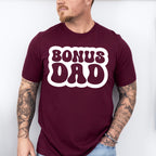 Groovy Bonus Dad - Father's Day Unisex Crewneck T-Shirt Sweatshirt Hoodie
