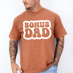 Groovy Bonus Dad - Father's Day Unisex Crewneck T-Shirt Sweatshirt Hoodie