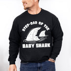 Step-dad Of The Baby Shark - Father's Day Unisex Crewneck T-Shirt Sweatshirt Hoodie