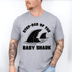 Step-dad Of The Baby Shark - Father's Day Unisex Crewneck T-Shirt Sweatshirt Hoodie