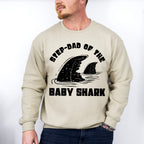 Step-dad Of The Baby Shark - Father's Day Unisex Crewneck T-Shirt Sweatshirt Hoodie