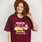 Promoted To Big Brother - Brother Unisex Crewneck T-Shirt Sweatshirt Hoodie