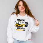 Promoted To Big Brother - Brother Unisex Crewneck T-Shirt Sweatshirt Hoodie