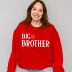 Big Brother Heart Design - Brother Unisex Crewneck T-Shirt Sweatshirt Hoodie