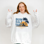 Sun Salt Sand Summer Design - Summer Theme Unisex Crewneck T-Shirt Sweatshirt Hoodie