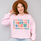 Cousin Crew Checkered Design - Cousins Unisex Crewneck T-Shirt Sweatshirt Hoodie
