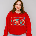 Cousin Crew Checkered Design - Cousins Unisex Crewneck T-Shirt Sweatshirt Hoodie