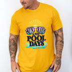 Sun Rays and Pool Days - Summer Theme Unisex Crewneck T-Shirt Sweatshirt Hoodie
