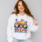 Salty Beach Summer Design - Summer Theme Unisex Crewneck T-Shirt Sweatshirt Hoodie