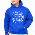 Cousins Rock My World Heart - Cousins Unisex Crewneck T-Shirt Sweatshirt Hoodie