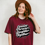 Cousins Forever Laughter Together - Cousins Unisex Crewneck T-Shirt Sweatshirt Hoodie
