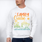 We're Cruising Together - Family Cruise Unisex Crewneck T-Shirt Sweatshirt Hoodie