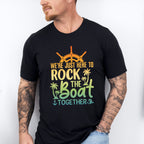 Rock The Boat Together- Family Cruise Unisex Crewneck T-Shirt Sweatshirt Hoodie