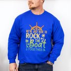 Rock The Boat Together- Family Cruise Unisex Crewneck T-Shirt Sweatshirt Hoodie