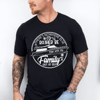 Family Out At Sea Black and White - Family Cruise Unisex Crewneck T-Shirt Sweatshirt Hoodie