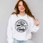 Family Out At Sea Black and White - Family Cruise Unisex Crewneck T-Shirt Sweatshirt Hoodie