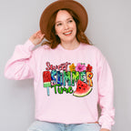 Sweet Summer Time - Summer Theme Unisex Crewneck T-Shirt Sweatshirt Hoodie