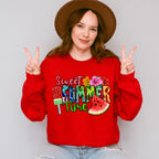 Sweet Summer Time - Summer Theme Unisex Crewneck T-Shirt Sweatshirt Hoodie