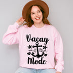 Vacay Mode - Family Cruise Unisex Crewneck T-Shirt Sweatshirt Hoodie