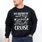 My Birthday Cruise Balloons - Family Cruise Unisex Crewneck T-Shirt Sweatshirt Hoodie