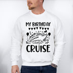 My Birthday Cruise Balloons - Family Cruise Unisex Crewneck T-Shirt Sweatshirt Hoodie