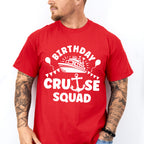 Birthday Cruise Squad Design - Family Cruise Unisex Crewneck T-Shirt Sweatshirt Hoodie