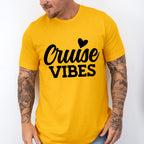 Cruise Vibes Heart - Family Cruise Unisex Crewneck T-Shirt Sweatshirt Hoodie