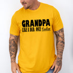 Grandpa Is Cooler - Grandpa Unisex Crewneck T-Shirt Sweatshirt Hoodie